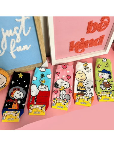 Chaussettes Snoopy endormi