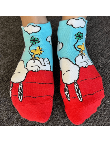 Chaussettes Snoopy endormi
