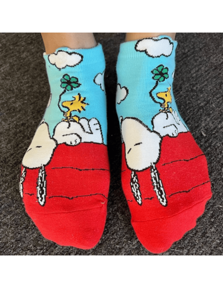Chaussettes Snoopy endormi