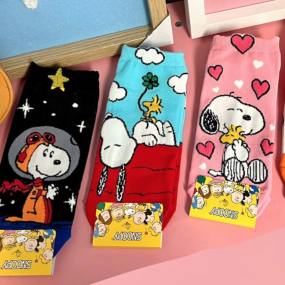 Chaussettes Snoopy endormi 2