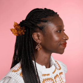 Pince à cheveux Feuille d'Erable - Coucou Suzette 2