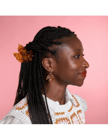 Pince à cheveux Feuille d'Erable - Coucou Suzette