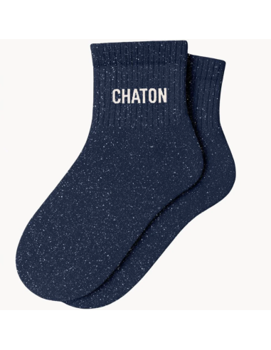 Chaussettes à paillettes Chaton