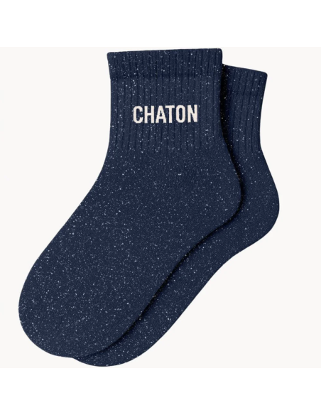 Chaussettes à paillettes Chaton