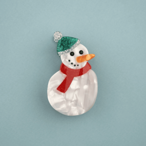 Pince à cheveux Bonhomme de Neige - Coucou Suzette