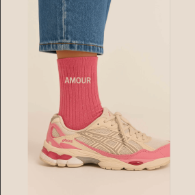 Chaussettes à paillettes Amour 2