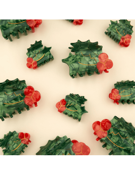 Petite pince à cheveux Houx - Coucou Suzette