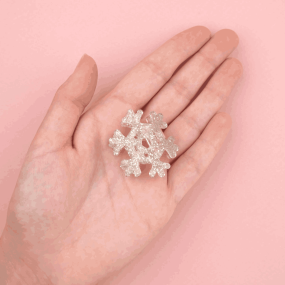 Petite pince à cheveux Flocon de Neige - Coucou Suzette 2