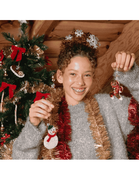 Petite pince à cheveux Flocon de Neige - Coucou Suzette