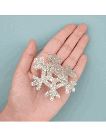 Pince à cheveux Flocon de neige - Coucou Suzette