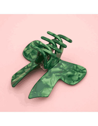 Pince à cheveux Noeud vert - Coucou Suzette