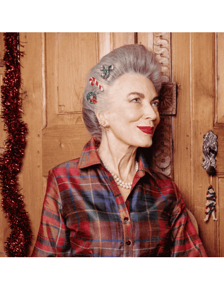 Barrette Couronne sapin - Coucou Suzette