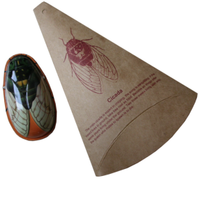 Clic clac Cigale en métal - Protocol