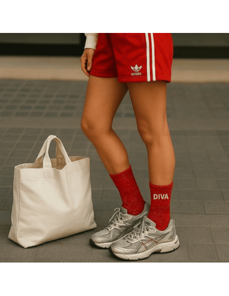 Chaussettes à paillettes Diva