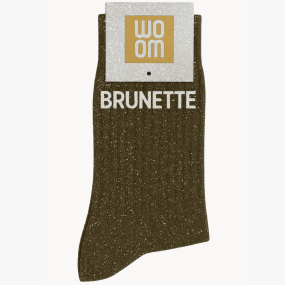 Chaussettes à paillettes Brunette