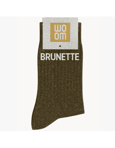 Chaussettes à paillettes Brunette