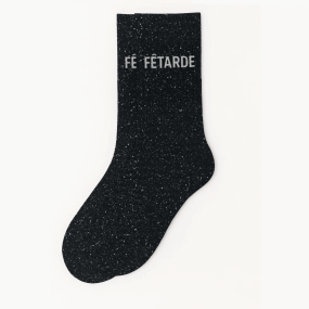 Chaussettes à paillettes Fêtarde 2