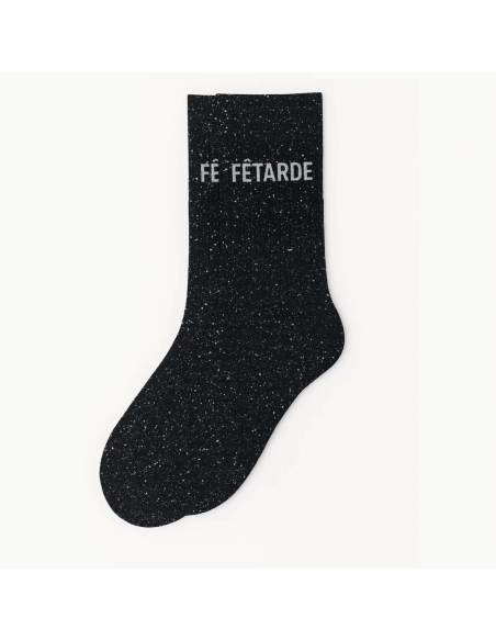Chaussettes à paillettes Fêtarde