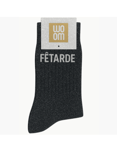 Chaussettes à paillettes Fêtarde