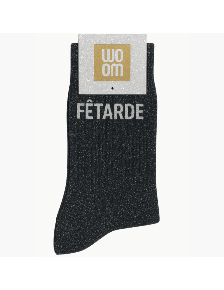 Chaussettes à paillettes Fêtarde