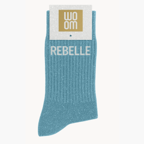 Chaussettes à paillettes Rebelle