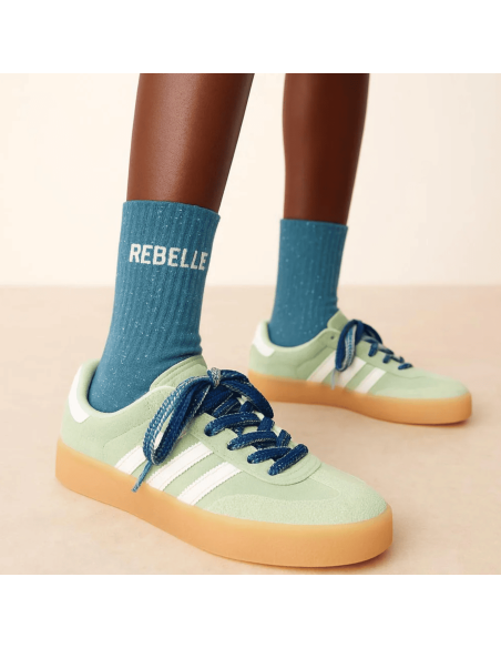 Chaussettes à paillettes Rebelle