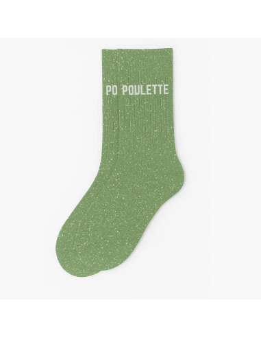 Chaussettes à paillettes Poulette