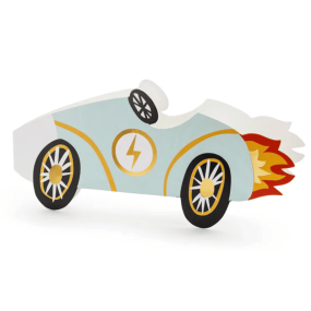 Set de 6 invitations Voiture - Party Deco