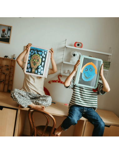 Tablette lumineuse nomade Kidydraw-pro Verte -...