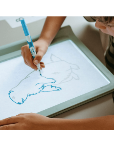 Tablette lumineuse nomade Kidydraw-pro Verte -...