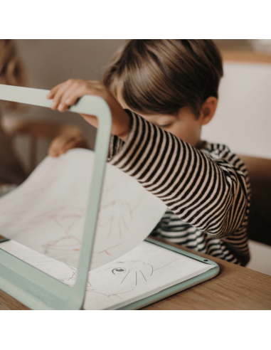 Tablette lumineuse nomade Kidydraw-pro Verte -...