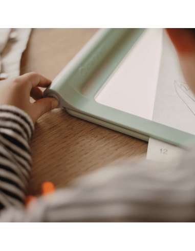 Tablette lumineuse nomade Kidydraw-pro Verte -...