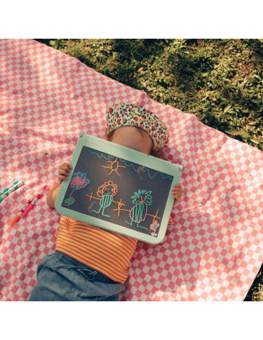 Tablette lumineuse nomade Kidydraw-pro Verte -...