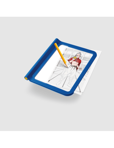 Tablette lumineuse Kidydraw-pro bleue Manga - Kidywolf