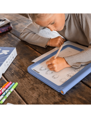 Tablette lumineuse Kidydraw-pro bleue Manga -...