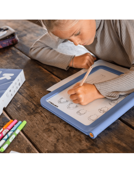 Tablette lumineuse Kidydraw-pro bleue Manga - Kidywolf