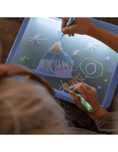 Tablette lumineuse Kidydraw-pro bleue Manga -...