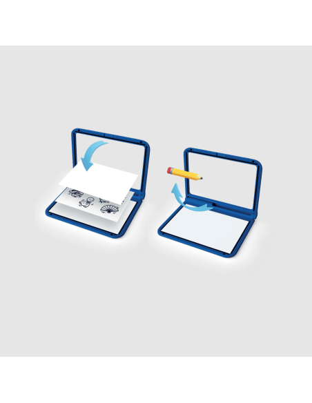 Tablette lumineuse Kidydraw-pro bleue Manga - Kidywolf