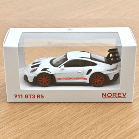 Porsche 911 GT3 RS 2022 blanc - Norev 2