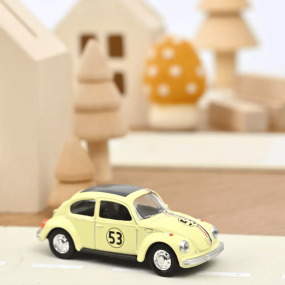Volkswagen Coccinelle jaune n°53 1973 - Norev
