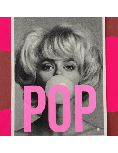 Carte vintage "POP" - Atelier Kencre