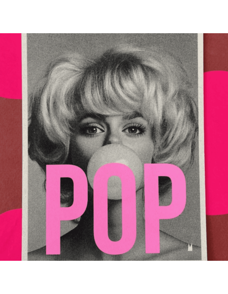 Carte vintage "POP" - Atelier Kencre