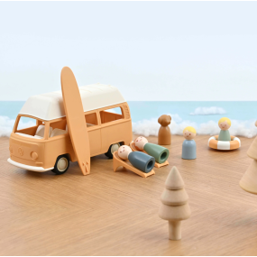 Combi T2 Volkswagen Jaune - Norev