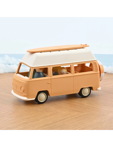 Combi T2 Volkswagen Jaune - Norev