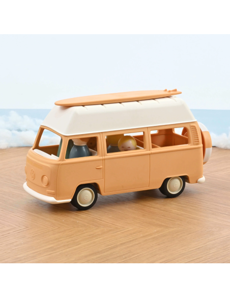 Combi T2 Volkswagen Jaune - Norev