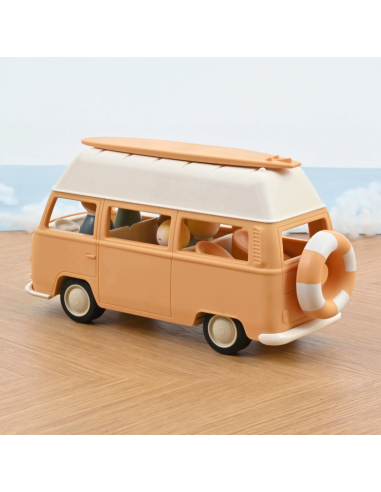 Combi T2 Volkswagen Jaune - Norev