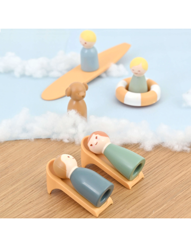 Combi T2 Volkswagen Jaune - Norev