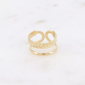 Bague 2 rangs - Bohm Paris