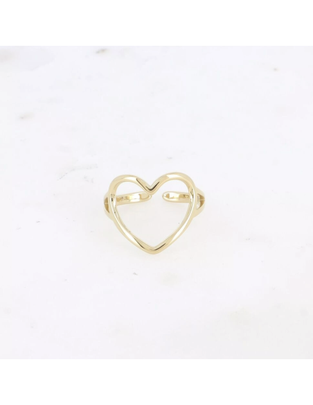 Bague coeur ajouré - Bohm Paris