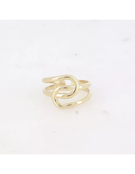 Bague lignes entrecroisées - Bohm Paris